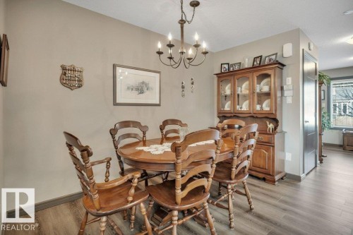 497 Chappelle Drive, Edmonton, AB - Indoor Photo Showing Dining Room