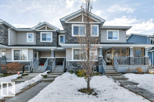 497 Chappelle Drive, Edmonton, AB - Outdoor With Deck Patio Veranda With Facade