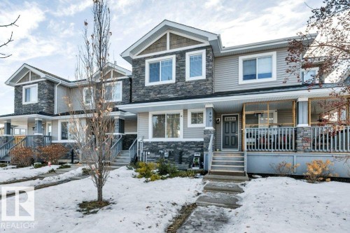 497 Chappelle Drive, Edmonton, AB - Outdoor With Deck Patio Veranda With Facade
