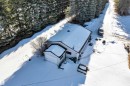 View of snowy aerial view - 20920 9 Avenue, Edmonton, AB  - Outdoor 