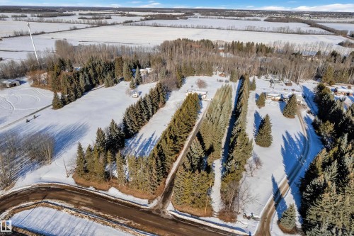 View of snowy aerial view - 20920 9 Avenue, Edmonton, AB - Outdoor With View