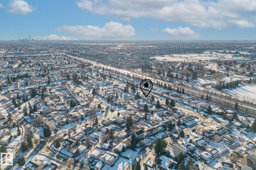 Aerial overview of property's location - 14911 96 Street, Edmonton, AB - Outdoor With View