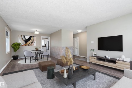 10 Wild Hay Drive, Devon, AB - Indoor Photo Showing Living Room