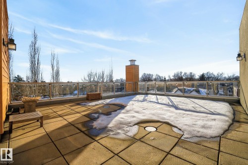 View of patio - 104 8515 99 Street, Edmonton, AB - Outdoor