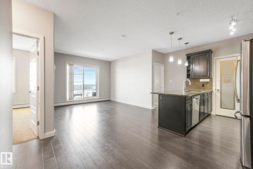 414 507 Albany Way, Edmonton, AB - Indoor Photo Showing Kitchen With Stainless Steel Kitchen
