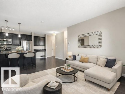 414 507 Albany Way, Edmonton, AB - Indoor Photo Showing Living Room