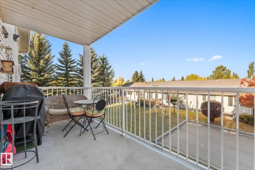 203 160 Kingswood Boulevard, St. Albert, AB - Outdoor With Deck Patio Veranda With Exterior