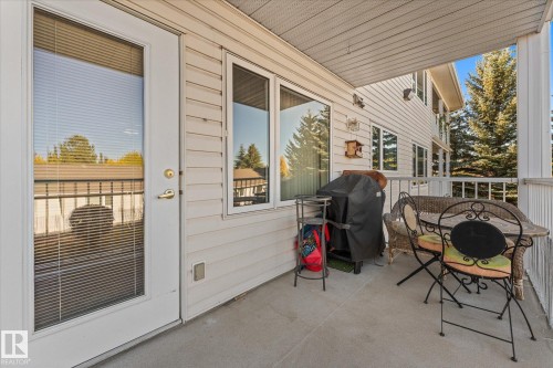 203 160 Kingswood Boulevard, St. Albert, AB - Outdoor With Deck Patio Veranda With Exterior