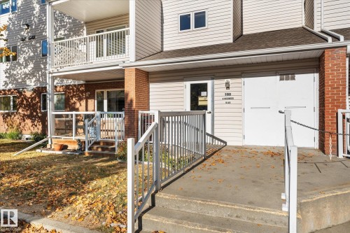 203 160 Kingswood Boulevard, St. Albert, AB - Outdoor With Balcony With Exterior