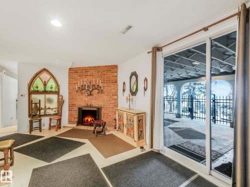 76 Goodridge Drive, St. Albert, AB - Indoor With Fireplace