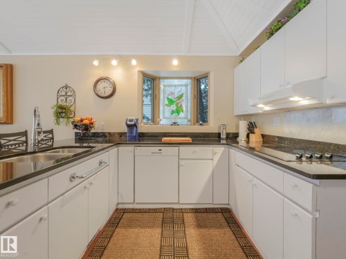 76 Goodridge Drive, St. Albert, AB - Indoor Photo Showing Kitchen With Double Sink