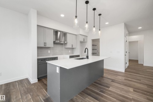 19308 29 Avenue, Edmonton, AB - Indoor Photo Showing Kitchen With Upgraded Kitchen