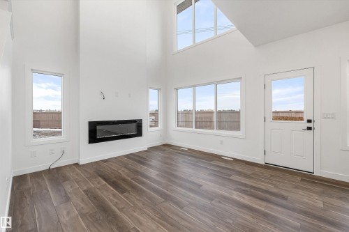 19308 29 Avenue, Edmonton, AB - Indoor Photo Showing Other Room With Fireplace