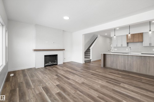 19428 25 Avenue, Edmonton, AB - Indoor With Fireplace