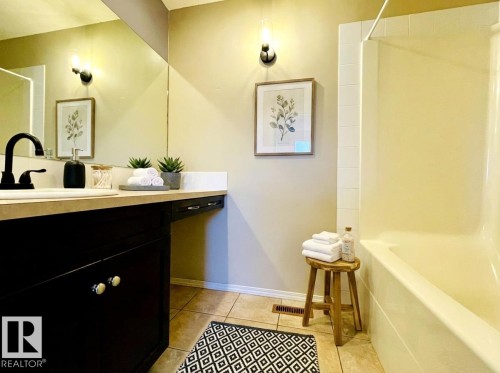 Virtually staged. - 78 230 Edwards Drive, Edmonton, AB - Indoor Photo Showing Bathroom