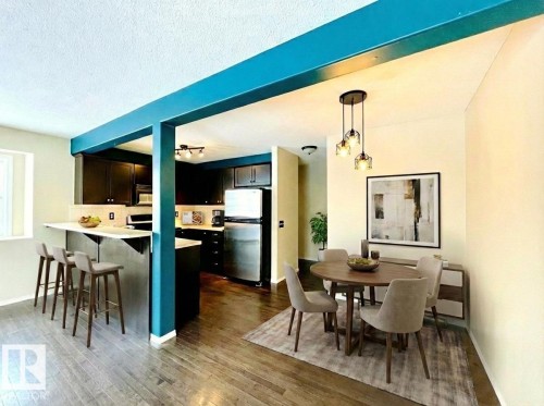 Virtually staged. - 78 230 Edwards Drive, Edmonton, AB - Indoor Photo Showing Dining Room