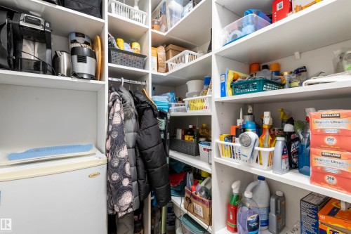 View of storage area - 313 263 Macewan Road, Edmonton, AB - Indoor With Storage