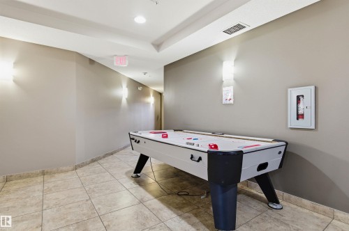 Recreation room with recessed lighting - 313 263 Macewan Road, Edmonton, AB - Indoor Photo Showing Other Room