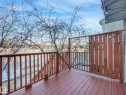 View of snow covered deck - 61 9520 174 Street, Edmonton, AB  - Outdoor 