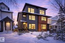 View of modern home - 11331 76 Avenue, Edmonton, AB 