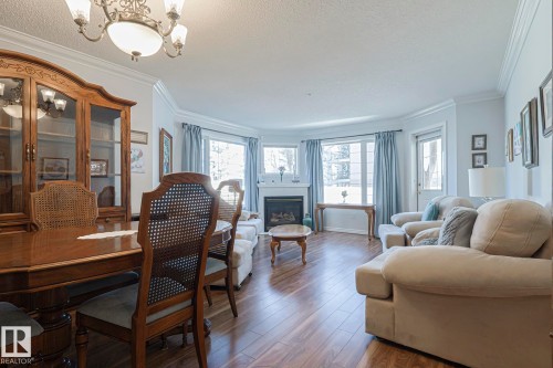 112 17150 94A Avenue, Edmonton, AB - Indoor With Fireplace