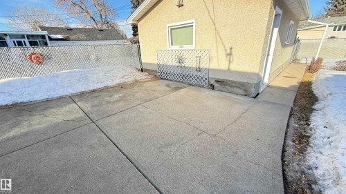 View of patio - 4608 102 Avenue, Edmonton, AB - Outdoor