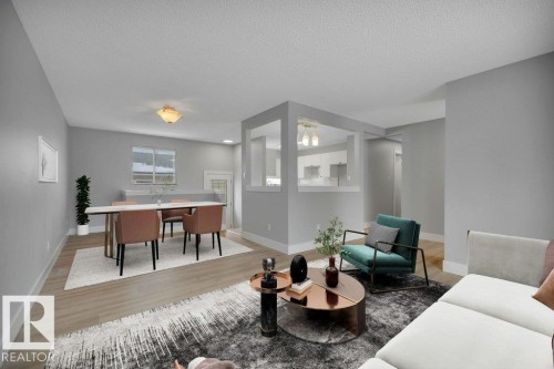 4122 46 Street, Leduc, AB - Indoor Photo Showing Living Room