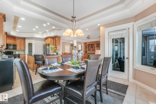 81 Promenade Boulevard, Beaumont, AB - Indoor Photo Showing Dining Room