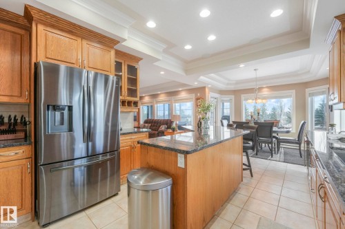81 Promenade Boulevard, Beaumont, AB - Indoor Photo Showing Kitchen With Upgraded Kitchen