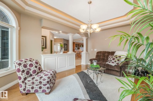 81 Promenade Boulevard, Beaumont, AB - Indoor Photo Showing Living Room