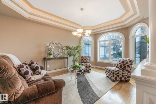 81 Promenade Boulevard, Beaumont, AB - Indoor Photo Showing Living Room