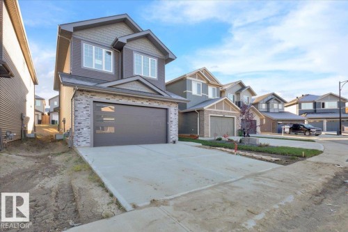 1115 Gyrfalcon Crescent, Edmonton, AB - Outdoor With Facade