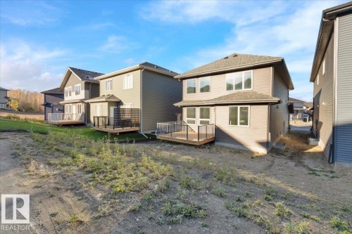 1115 Gyrfalcon Crescent, Edmonton, AB - Outdoor With Deck Patio Veranda With Exterior