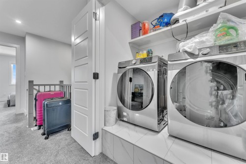 4409 37 Street, Beaumont, AB - Indoor Photo Showing Laundry Room