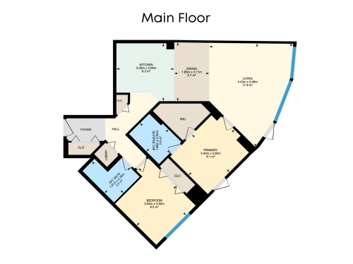 View of room layout - 1004 10136 104 Street, Edmonton, AB - Other
