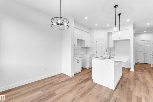 1216 13 Avenue, Edmonton, AB - Indoor Photo Showing Kitchen With Upgraded Kitchen