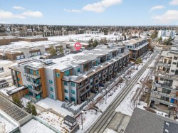 View of snowy aerial view - 
