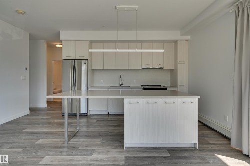 206 10837 83 Avenue, Edmonton, AB - Indoor Photo Showing Kitchen