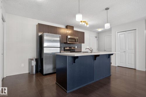 406 3353 16A Avenue, Edmonton, AB - Indoor Photo Showing Kitchen