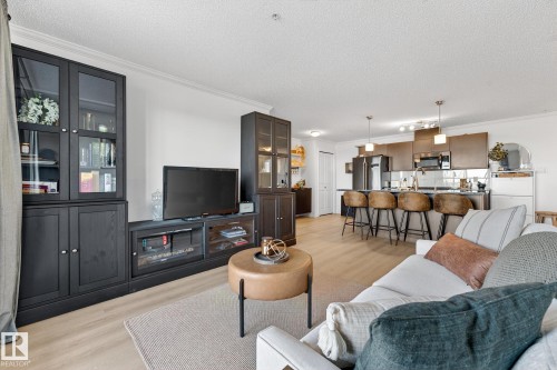 357 1196 Hyndman Road, Edmonton, AB - Indoor Photo Showing Living Room