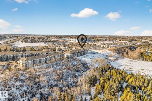 Aerial view of property's location - 357 1196 Hyndman Road, Edmonton, AB - Outdoor With View