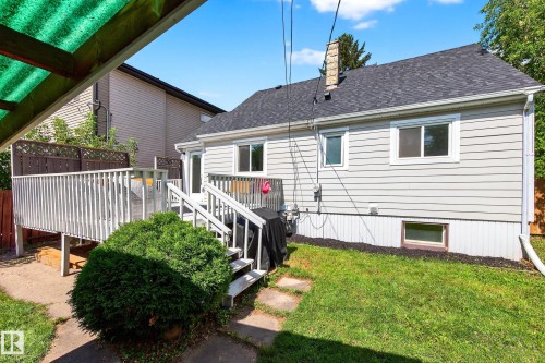 10507 69 Avenue, Edmonton, AB - Outdoor With Deck Patio Veranda With Exterior