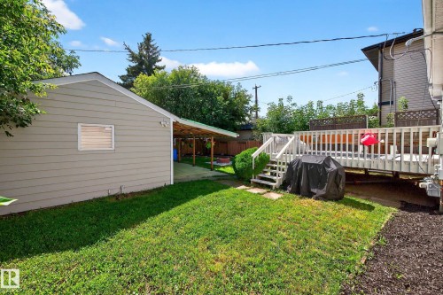 10507 69 Avenue, Edmonton, AB - Outdoor With Deck Patio Veranda With Exterior