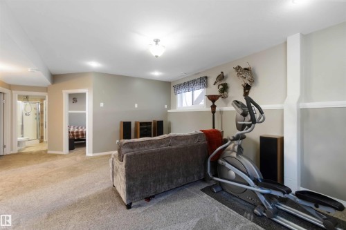 5133 54 Avenue, Redwater, AB - Indoor Photo Showing Gym Room