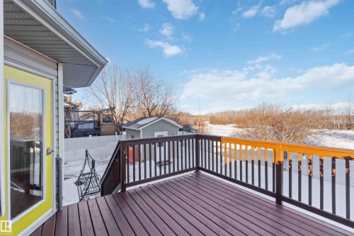 5133 54 Avenue, Redwater, AB - Outdoor With Deck Patio Veranda With Exterior