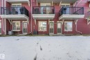 Snow covered property featuring a balcony - 91 603 Watt Boulevard, Edmonton, AB  - Outdoor With Balcony 