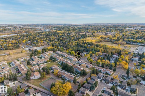 Aerial view of property's location with nearby suburban area - 11 Grandview Ridge, St. Albert, AB - Outdoor With View