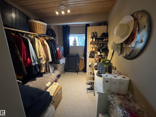 View of storage area in unit basement - 208 178 Bridgeport Boulevard, Leduc, AB - Indoor Photo Showing Other Room