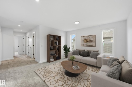 15 Gable Common, Spruce Grove, AB - Indoor Photo Showing Living Room