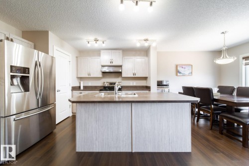 1107 33A Street, Edmonton, AB - Indoor Photo Showing Kitchen With Double Sink